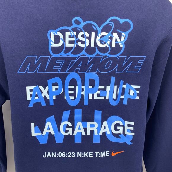 NWOT RARE Nike MetaMove World HQ Pop-Up 01/06/2023 Crew Neck Mens Size M - Picture 8 of 12